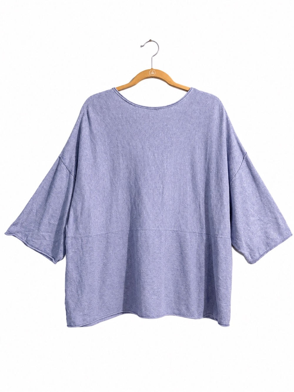Pure Jill Lavender Cashmere Blend Button Up Cardigan Sweater Oversized Pockets - Picture 2 of 11